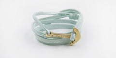 Pulsera ancla Carrick - Hatana en ancla dorada - Frontal