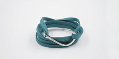 Pulsera anzuelo Carrick - Kaibu en anzuelo plateado - Frontal