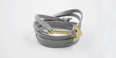 Pulsera ancla Carrick - Nayau en ancla dorada - Frontal
