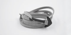 Pulsera ancla Carrick - Nayau en ancla negra - Frontal