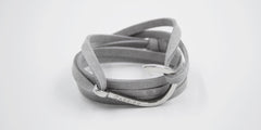 Pulsera anzuelo Carrick - Nayau en anzuelo plateado - Frontal