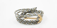 Pulsera ancla Carrick - Barlote en ancla oro rosa - Frontal