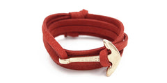 Pulsera ancla Carrick - Codaste en ancla oro rosa - Frontal