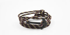 Pulsera ancla Carrick - Dorna en ancla negra - Frontal