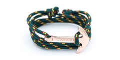 Pulsera ancla Carrick - Galatea en ancla oro rosa - Frontal
