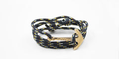Pulsera ancla Carrick - Gamela en ancla oro rosa - Frontal