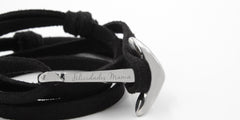 Pulsera ancla Carrick - Ancla grabado personalizado - Edición Día de la Madre